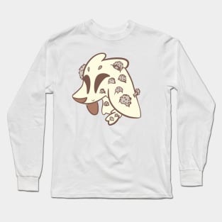 Puffball Mushroom Sable Long Sleeve T-Shirt